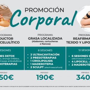 Programa reductor y anticelulítico